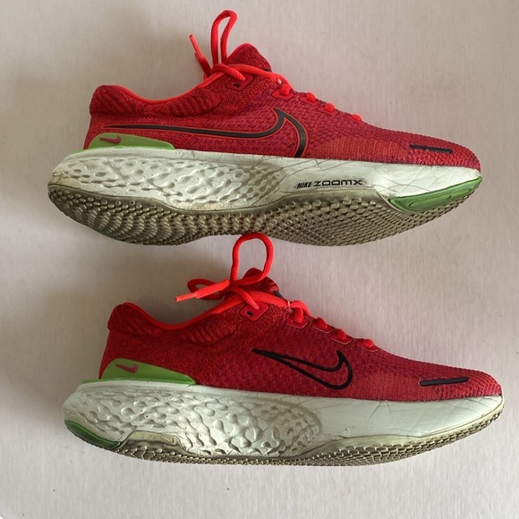 NIKE ZoomX Invincible Run 2 Flyknit Siren Red Colorway # DH5425-600 Size 10.5 - Picture 5 of 9